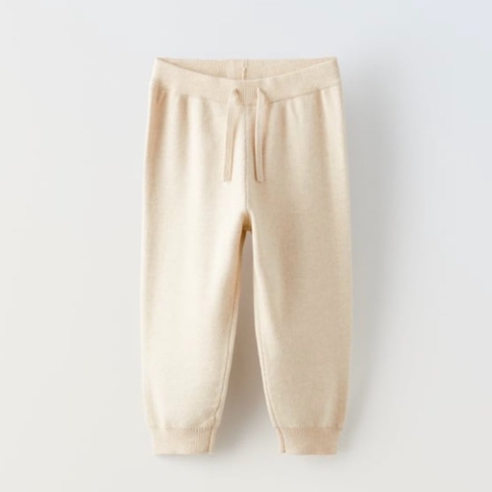 Zara Knit Jogger Pants